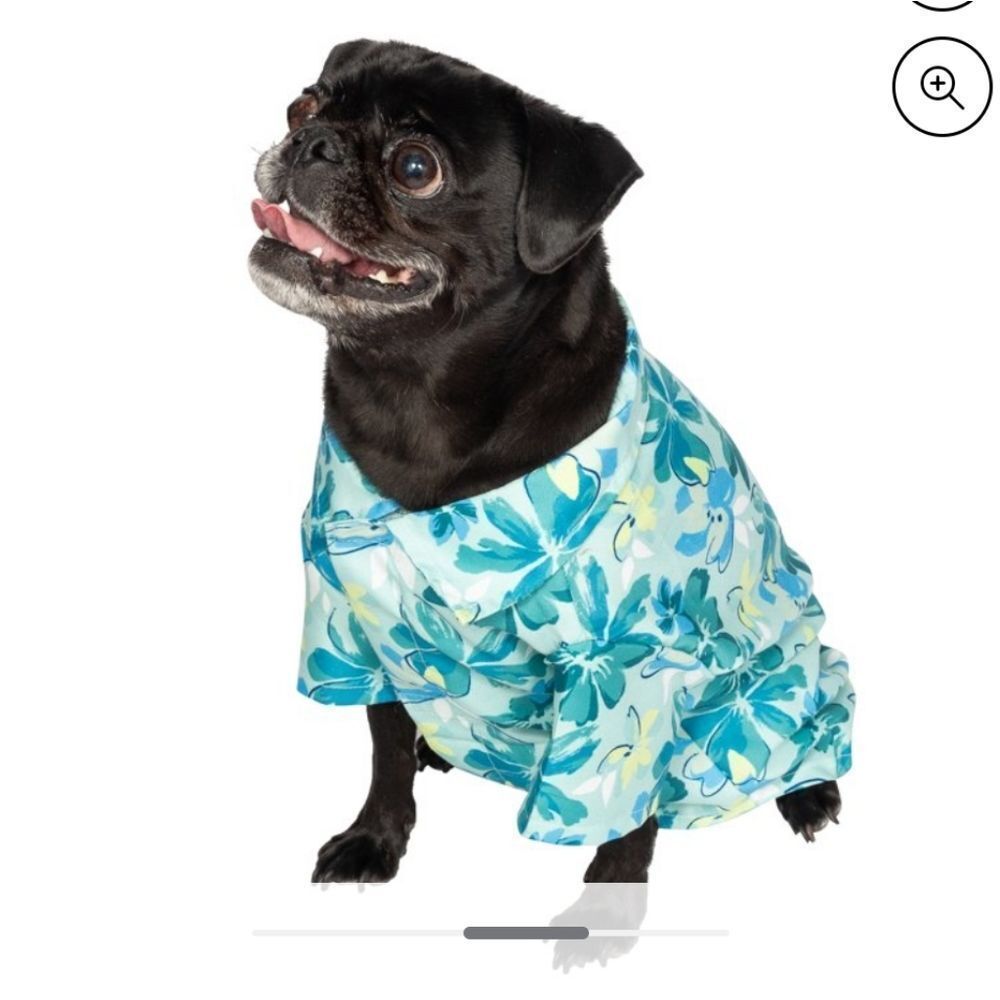 Hawaiian dog shirt 